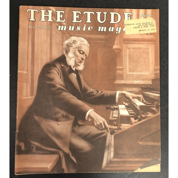 1940s The Etude Music Magazine 11 issues LOT from Vintage Ads SHEET MUSIC - Picture 10 of 16
